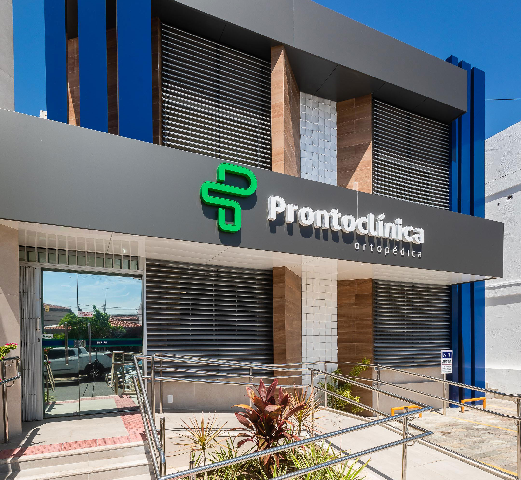 Fachada da Prontoclínica Ortopédica